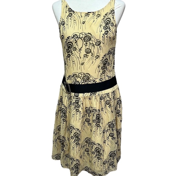 Tibi Drop Waist Silk Dress - Picture 1 of 8